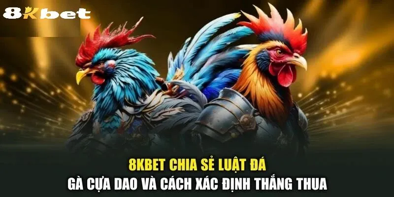 Đá Gà Cựa Dao 8kbet Là Gì?