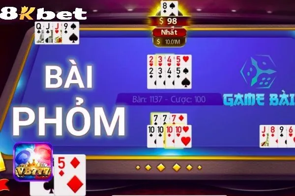 Ưu điểm nổi bật khi chơi Bài Phỏm tại hệ thống 8kbet